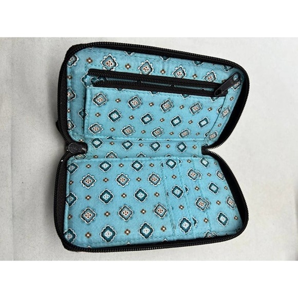 Vera Bradley Java Blue Cell Phone Wristlet - Picture 3 of 3